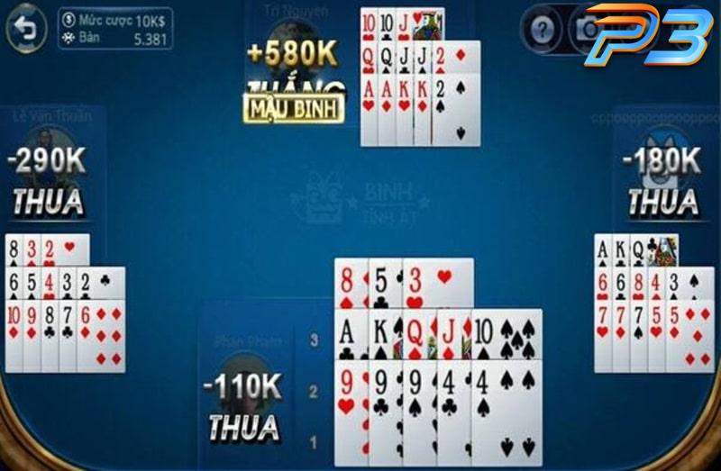 Mậu binh P3 – Hướng dẫn chơi binh xập xám cho người mới 2 Một số ưu điểm nổi trội của trò chơi mậu binh P3