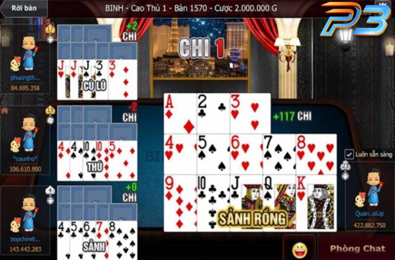 Mậu binh P3 – Hướng dẫn chơi binh xập xám cho người mới 3 Ưu điểm khi chơi game mậu binh P3 bạn cần biết
